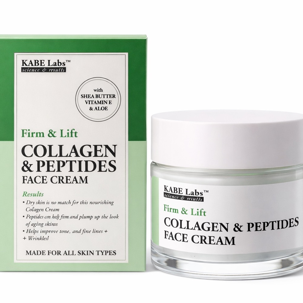 KABE LABS Firm & Lift Collagen & Peptides Face Cream 2.0 FL OZ oz NEW With BOX